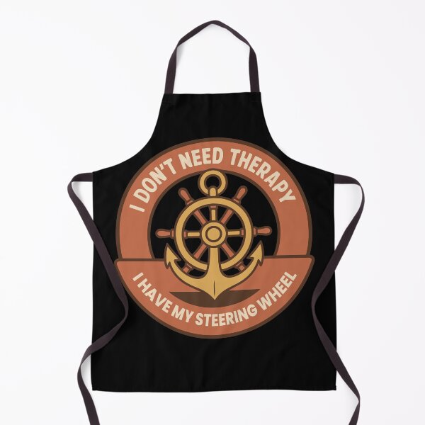 Item preview, Funny Saying Ship Boat Captain Don't Need therapy designed and sold by LuminOrb.