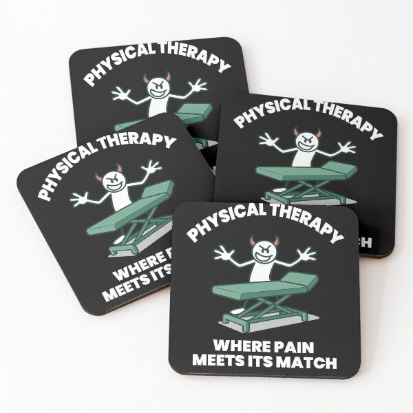 Item preview, Physiotherapy Funny Where Pain Meets Its Match designed and sold by LuminOrb.