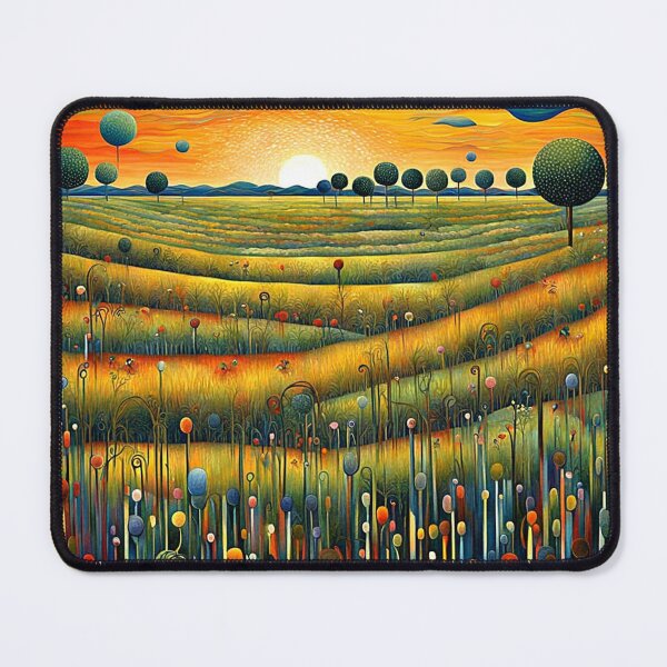 Item preview, Grassy meadows at sunset 3 designed and sold by George Hutton Hunter.