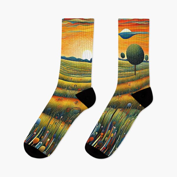Item preview, Grassy meadows at sunset 3 designed and sold by George Hutton Hunter.