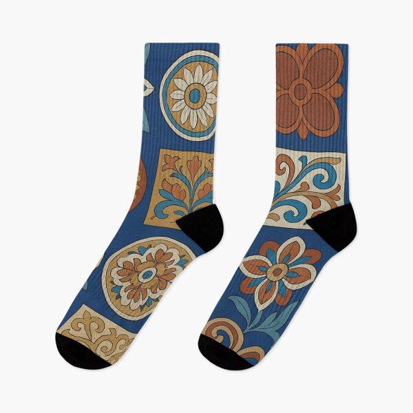 Item preview, Pattern dreams on a blue background designed and sold by Sigtrix.