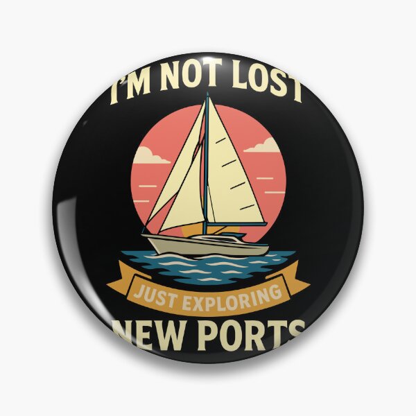 Item preview, Funny Saying Captain Not Lost Just Exploring designed and sold by LuminOrb.
