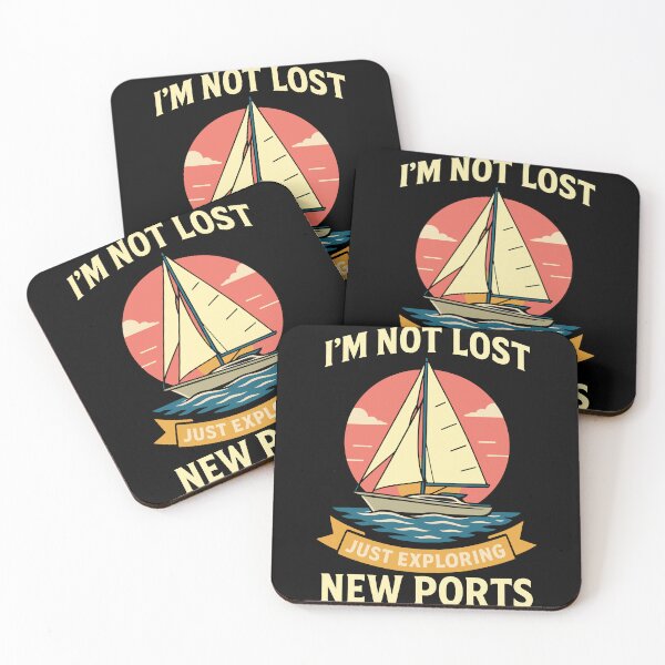 Item preview, Funny Saying Captain Not Lost Just Exploring designed and sold by LuminOrb.