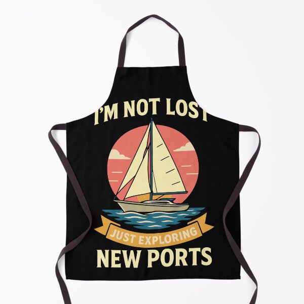 Item preview, Funny Saying Captain Not Lost Just Exploring designed and sold by LuminOrb.