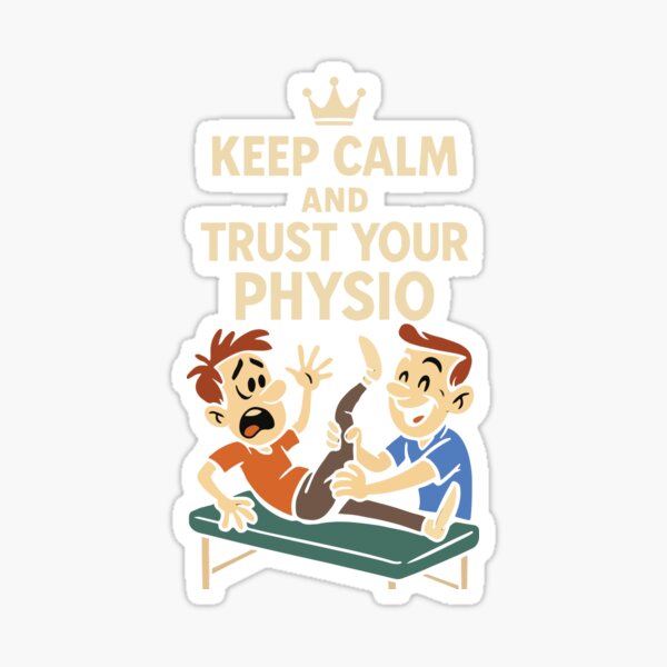 Item preview, Physiotherapist Keep Calm And Trust Your Physio designed and sold by LuminOrb.