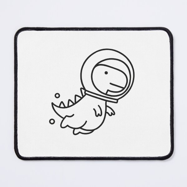 Item preview, Floating Dino in Space designed and sold by D_Line.