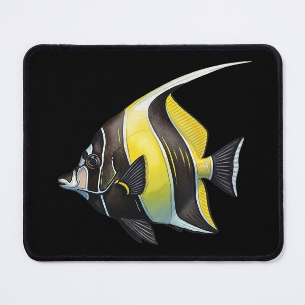 Item preview, Moorish idol fish designed and sold by 4rtistcDrift.