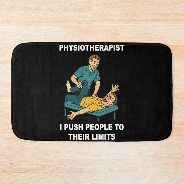 Item preview, Physiotherapy Funny Physiotherapist I Push People designed and sold by LuminOrb.