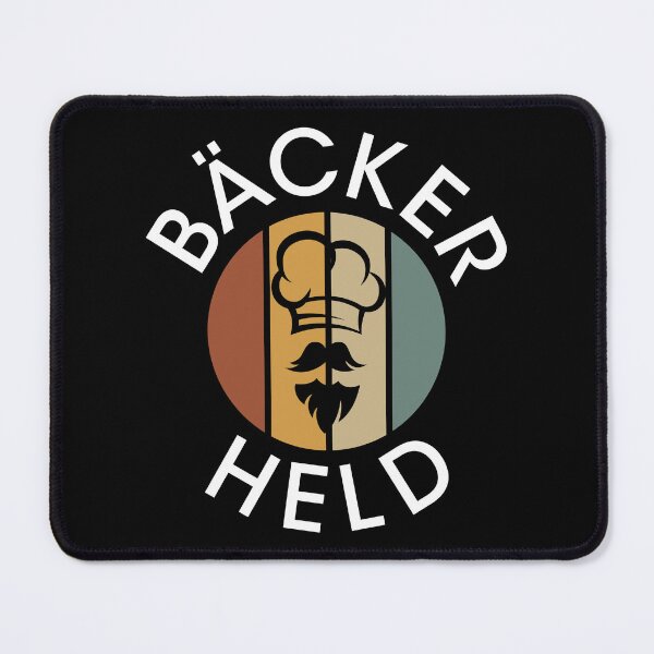 Item preview, vintage baker logo with beard and cap designed and sold by AndreMi.