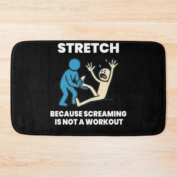 Item preview, Physiotherapy Funny Stretch Because Screaming designed and sold by LuminOrb.