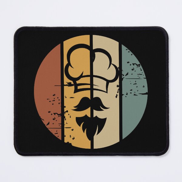 Item preview, Cook and baker with beard and hat in vintage style designed and sold by AndreMi.