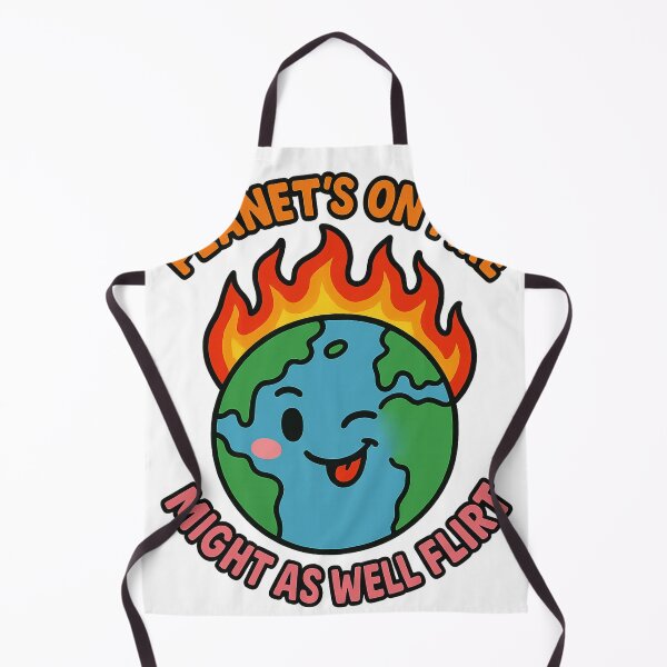Item preview, Planet Earth Climate Crisis Flirt Joke designed and sold by Aryabek.