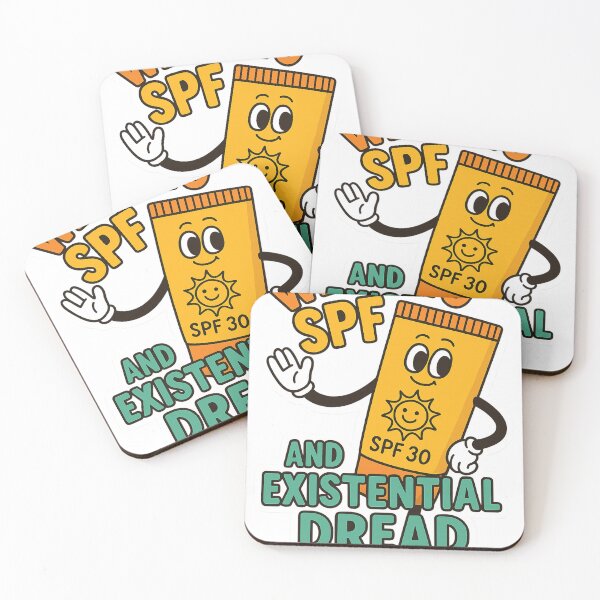 Item preview, Existential Sunblock SPF Anxiety Humor designed and sold by Aryabek.