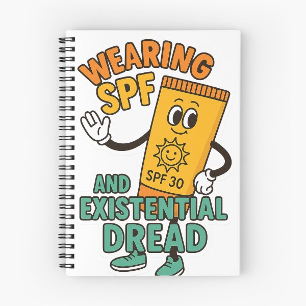 Item preview, Existential Sunblock SPF Anxiety Humor designed and sold by Aryabek.