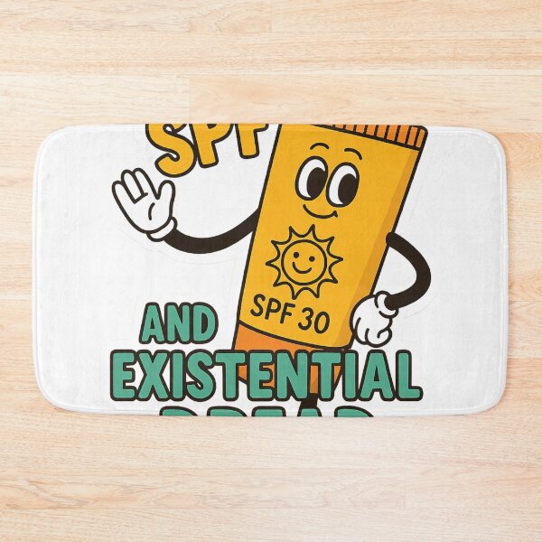 Item preview, Existential Sunblock SPF Anxiety Humor designed and sold by Aryabek.