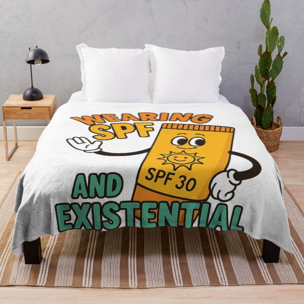 Item preview, Existential Sunblock SPF Anxiety Humor designed and sold by Aryabek.