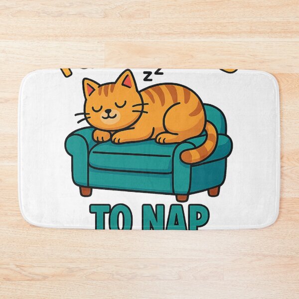 Item preview, Resigned to Nap Life with Couch Cat designed and sold by Aryabek.
