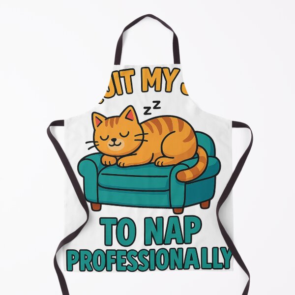Item preview, Resigned to Nap Life with Couch Cat designed and sold by Aryabek.