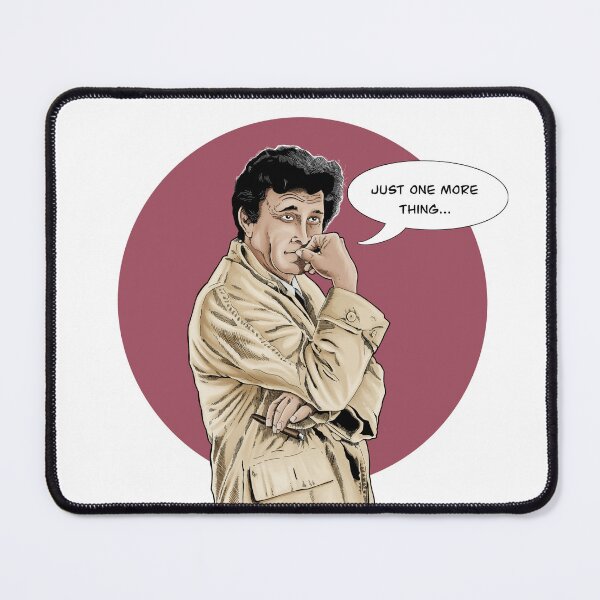 Item preview, Columbo - Just one more thing designed and sold by SibPop.