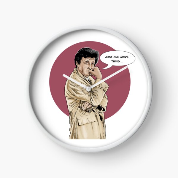 Item preview, Columbo - Just one more thing designed and sold by SibPop.