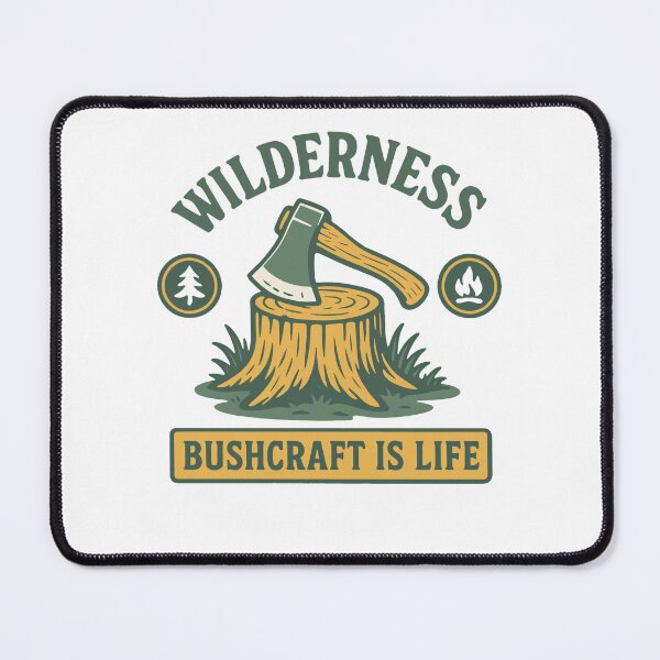 Item preview, Wilderness Bushcraft Is Life Prepper Survival designed and sold by LuminOrb.