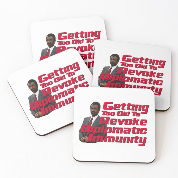 Item preview, Getting too Old to Revoke Diplomatic Immunity  designed and sold by UNK-Fatigues.