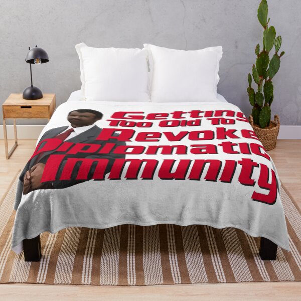 Item preview, Getting too Old to Revoke Diplomatic Immunity  designed and sold by UNK-Fatigues.