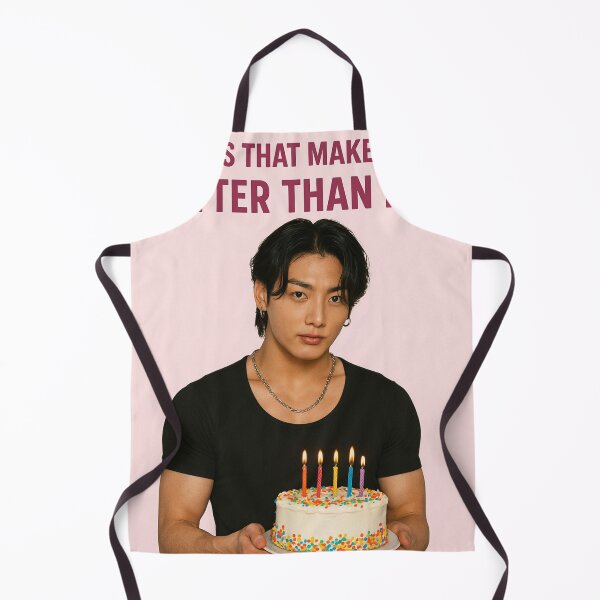 Item preview, Jungkook Hotter Than Me Funny Birthday Card designed and sold by Aryabek.