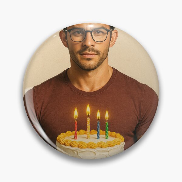 Item preview, Jonathan Bailey Glasses Joke Funny Birthday Greeting designed and sold by Aryabek.