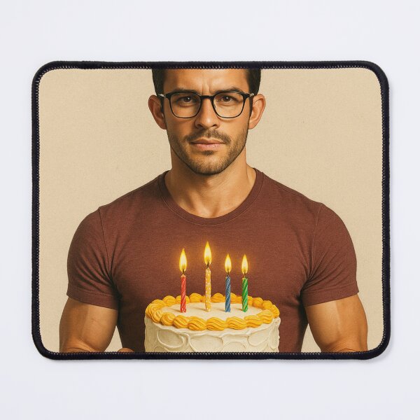 Item preview, Jonathan Bailey Glasses Joke Funny Birthday Greeting designed and sold by Aryabek.