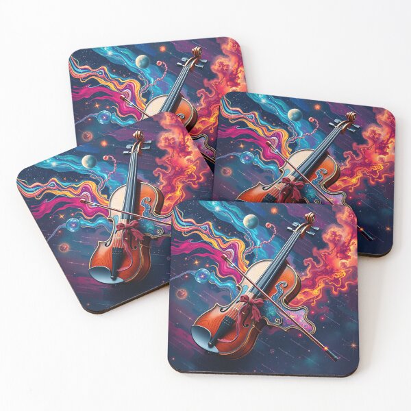 Item preview,  Space Violin Art - Celestial Music Instrument Design designed and sold by AbdS07.