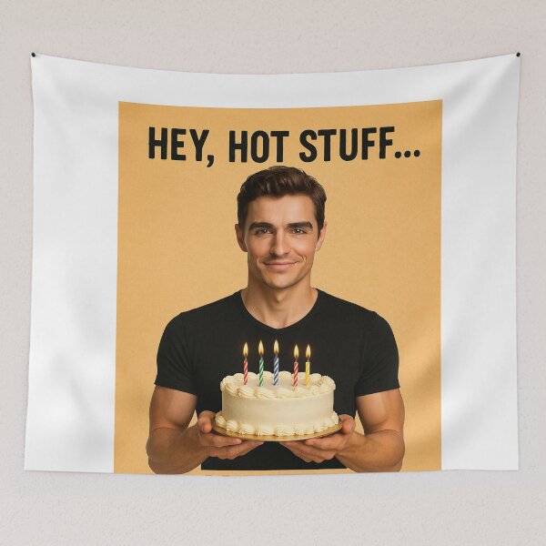 Item preview, Dave Franco Hot Stuff Birthday Compliment designed and sold by Aryabek.