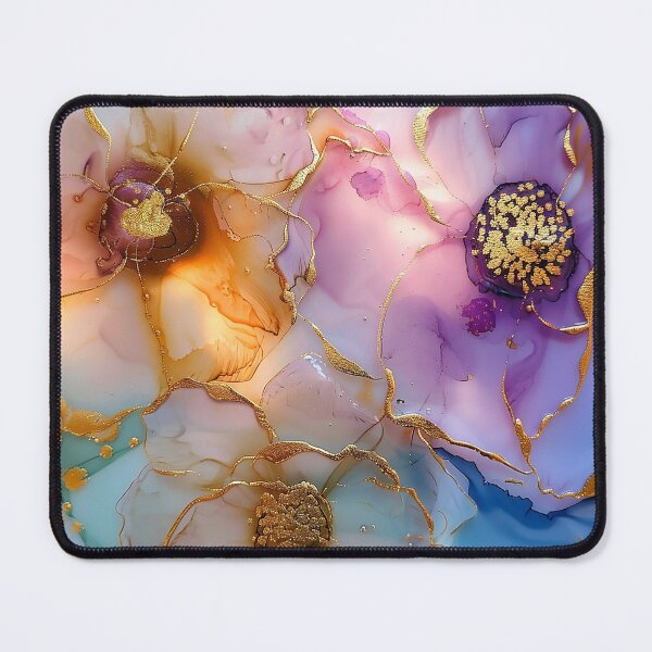 Item preview, Elegant Gold Flowers designed and sold by  Luna Quibbleton.