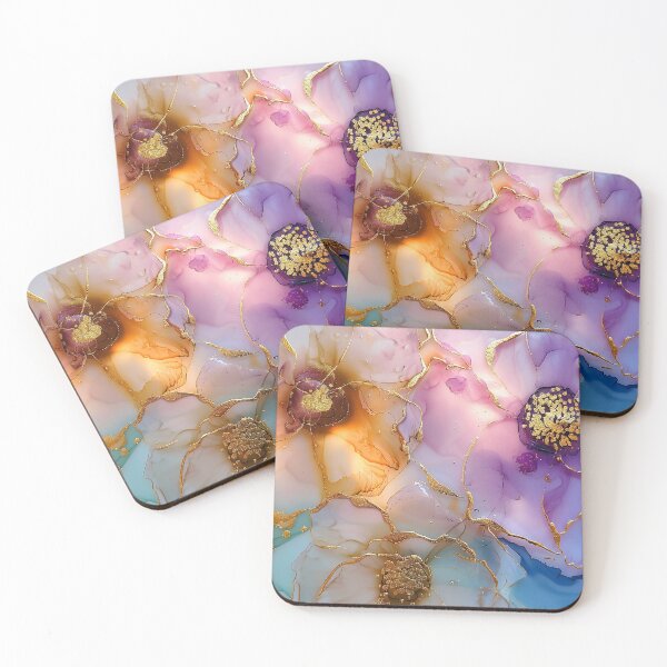 Item preview, Elegant Gold Flowers designed and sold by  Luna Quibbleton.