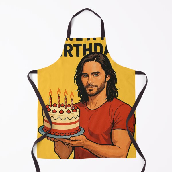 Item preview, Jared Leto Have a Hot Birthday Funny Card designed and sold by Aryabek.