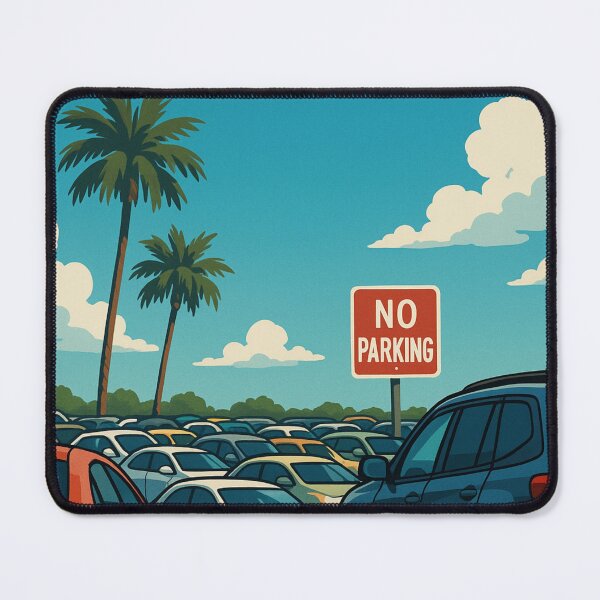 Item preview, Los Angeles Parking Myth Funny City Scene designed and sold by Aryabek.