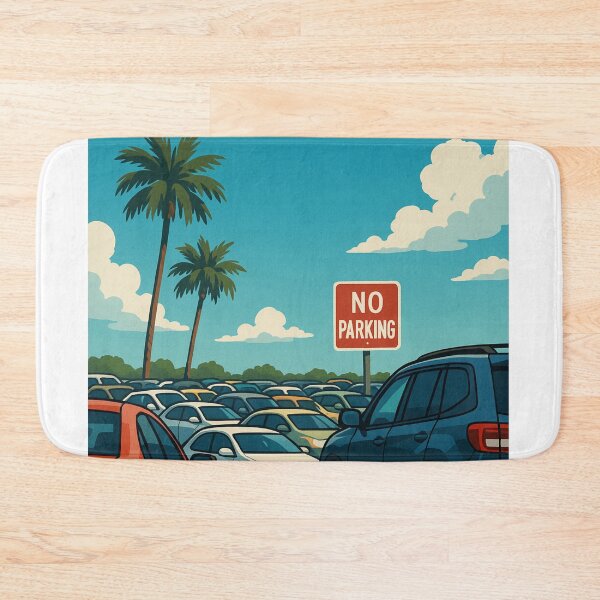 Item preview, Los Angeles Parking Myth Funny City Scene designed and sold by Aryabek.