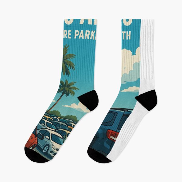 Item preview, Los Angeles Parking Myth Funny City Scene designed and sold by Aryabek.