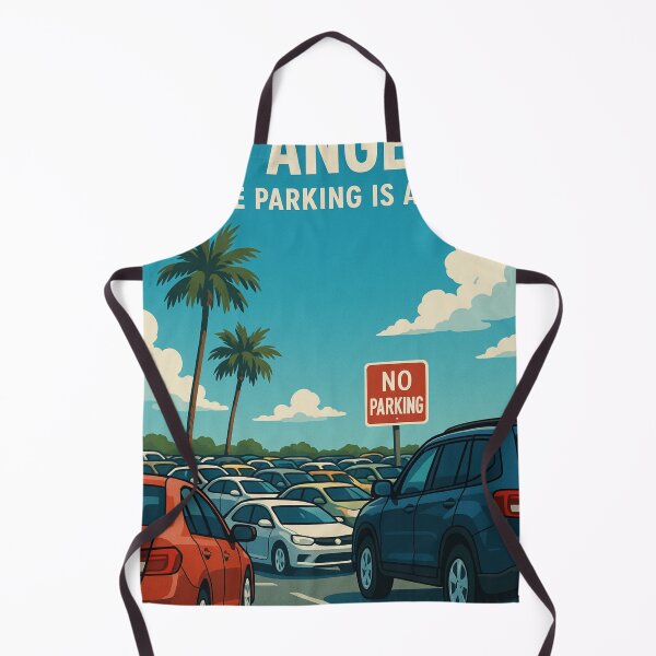 Item preview, Los Angeles Parking Myth Funny City Scene designed and sold by Aryabek.