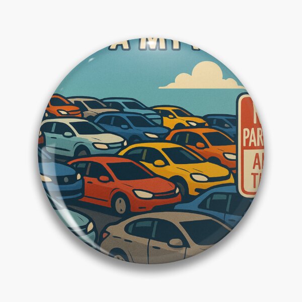 Item preview, Los Angeles Where Parking Is a Myth designed and sold by Aryabek.