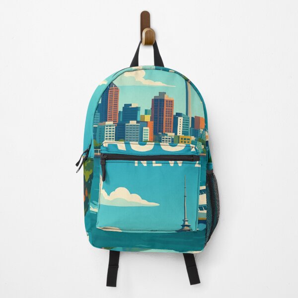 Item preview, Auckland Skyline with Ferry and Sky Tower designed and sold by Aryabek.