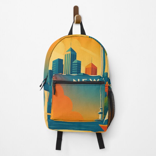 Item preview, Sunset Over Auckland Skyline and Sailboat designed and sold by Aryabek.