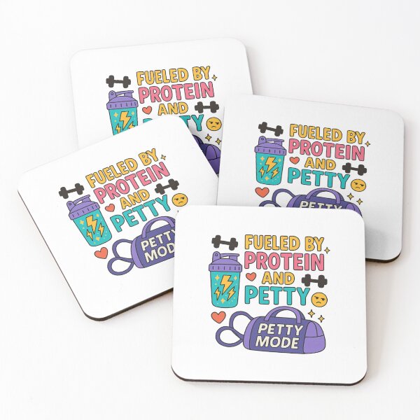 Item preview, Fueled by Protein and Petty – Sassy Fitness Life Design designed and sold by Aube11.