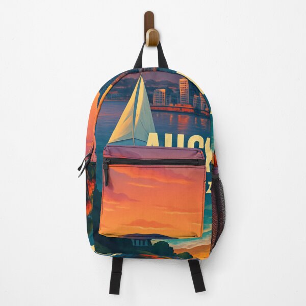 Item preview, Auckland at Sunset with Pohutukawa Tree designed and sold by Aryabek.