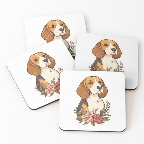 Item preview, Playful Beagle Dog Art designed and sold by bapupa.
