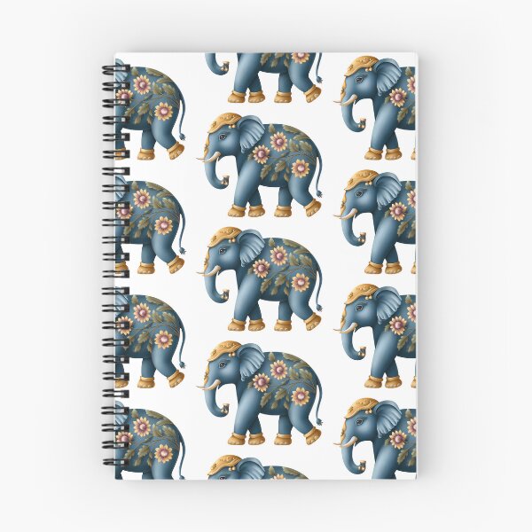 Item preview, Elephant Silhouette. Floral elephant, Fantasy Elephant, colorful elephant designed and sold by Asapusri.