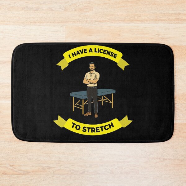 Item preview, Physiotherapist I Have A License To Stretch designed and sold by LuminOrb.