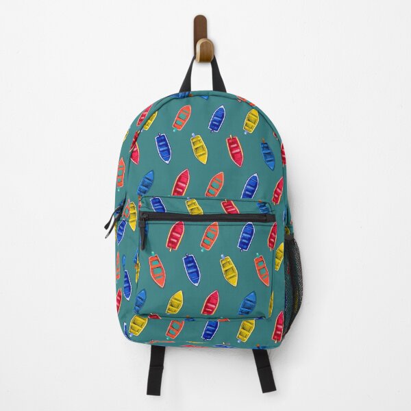 Item preview, Colourful Boats Pattern designed and sold by Ziana.art.