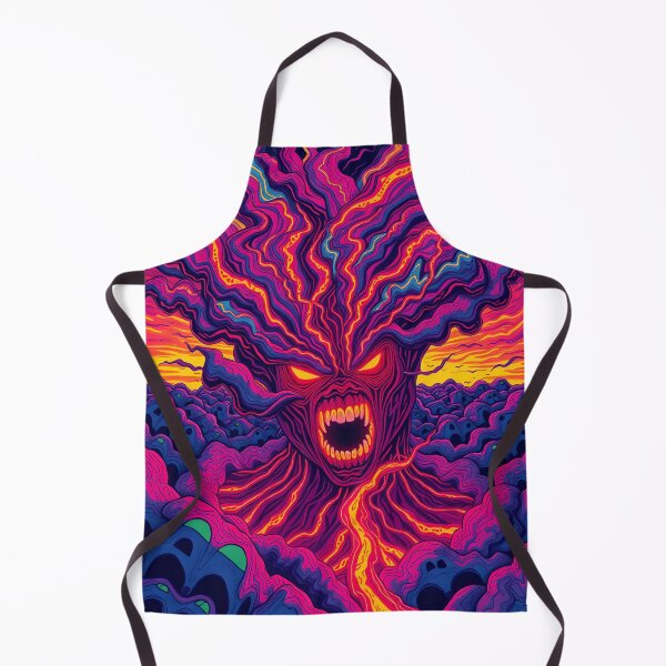 Item preview, Fiery Demon Face - Dark Fantasy Horror Art designed and sold by AbdS07.