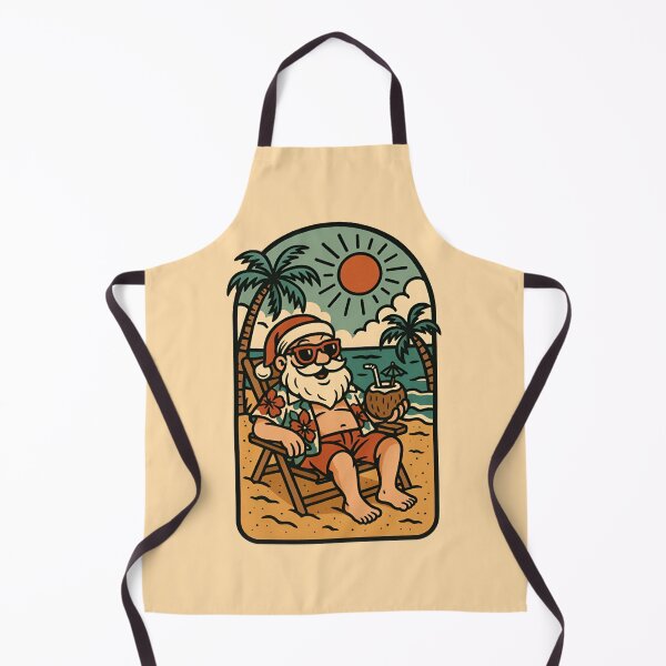 Item preview, Tropical Santa Beach Vibes – Funny Summer Christmas designed and sold by -justb-.